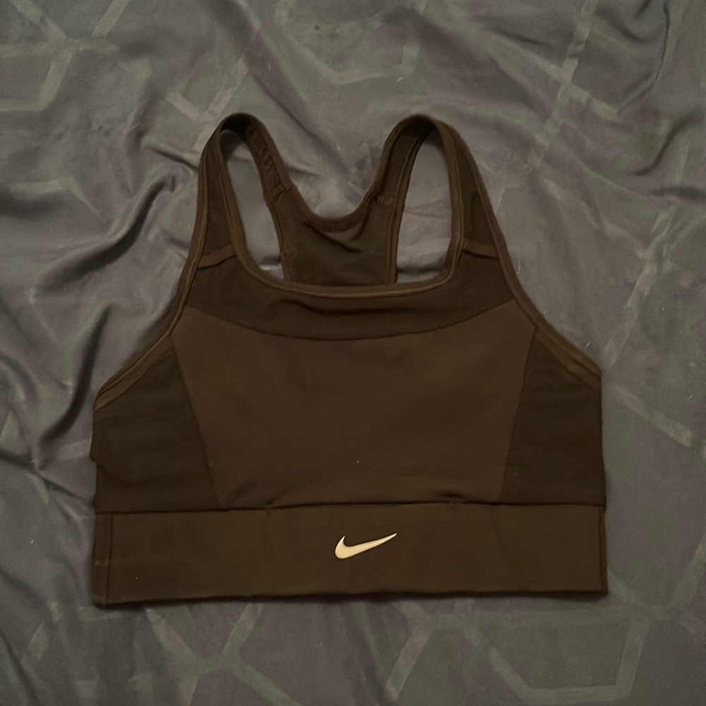 Small black Nike racerback sports bra